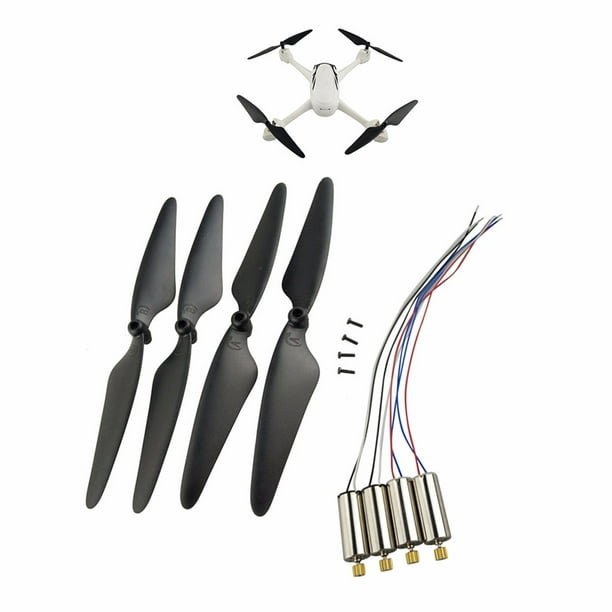 4PCS Black Propellers Blades for Hubsan X4 H502E H502S RC Quadcopter Spare Parts